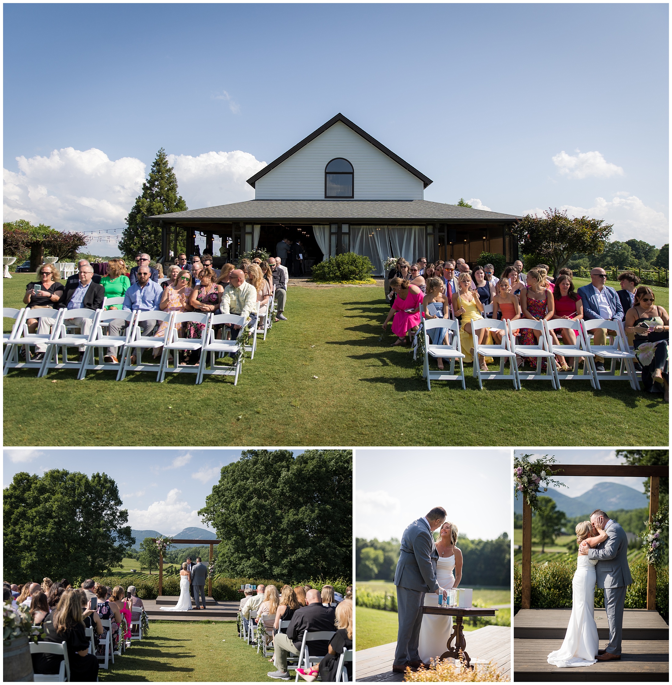 Ceremony photos at Cenita Venue