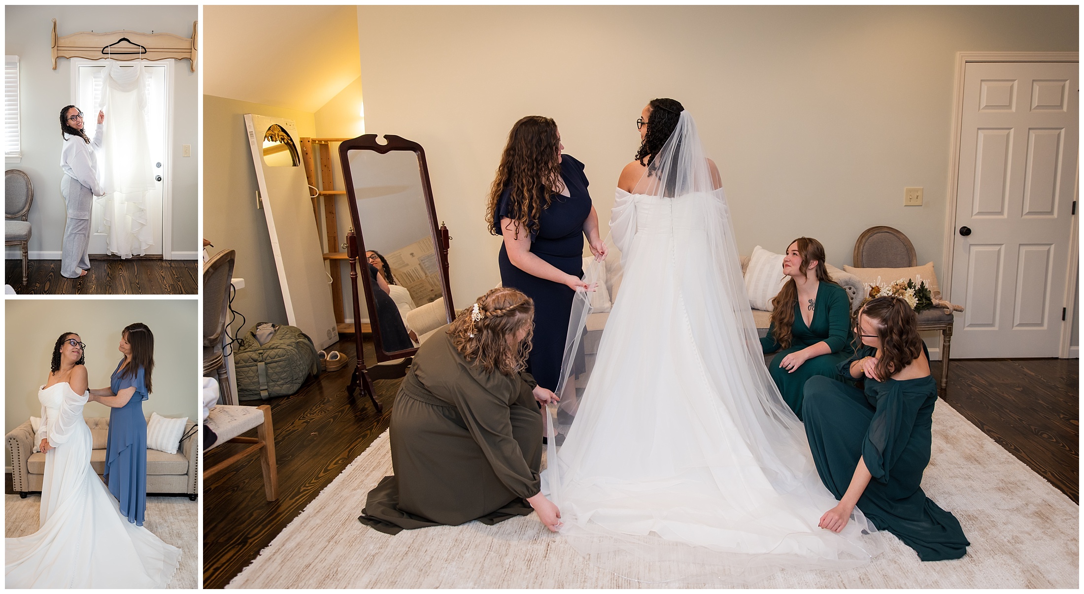 Getting ready photos at CeNita Venue