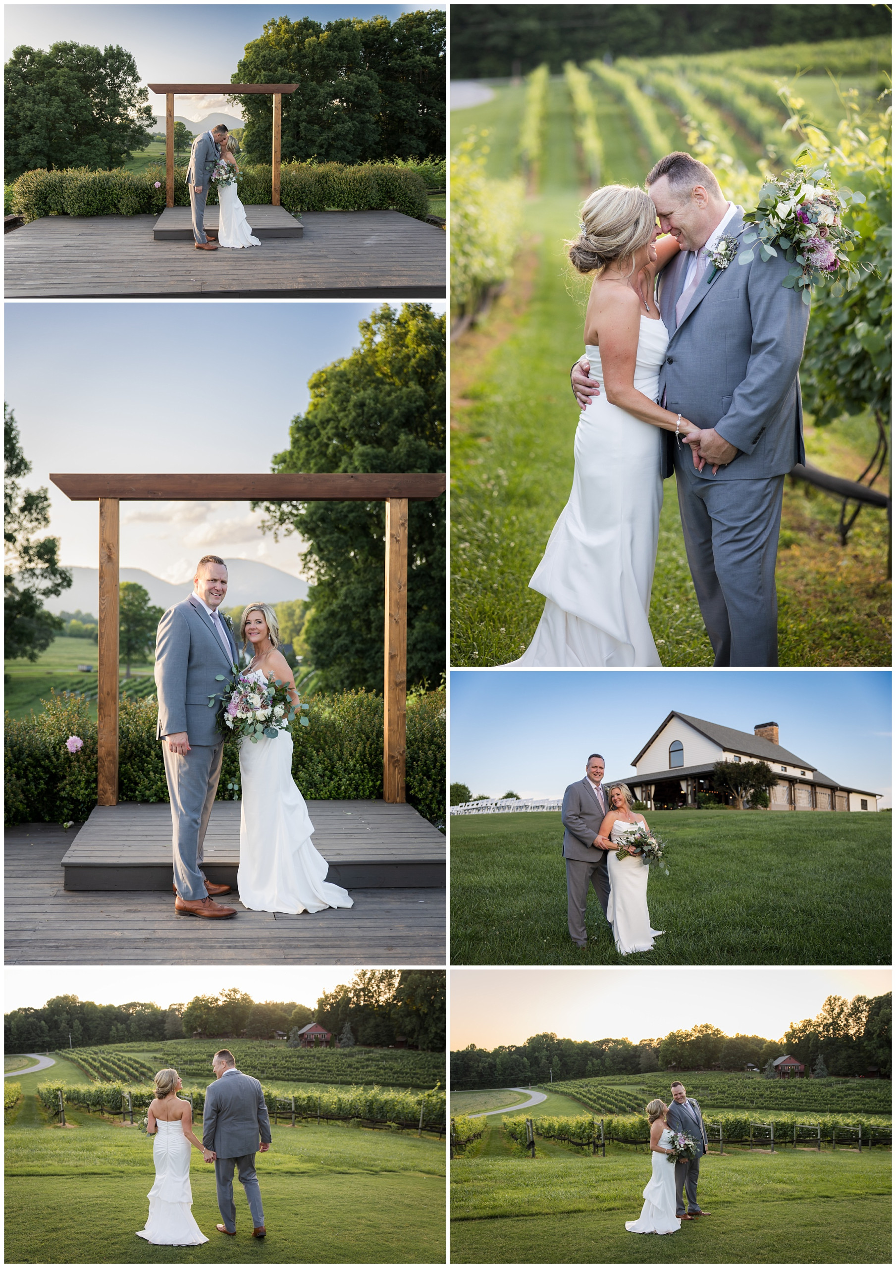 Bride and groom portraits at CeNita Venue