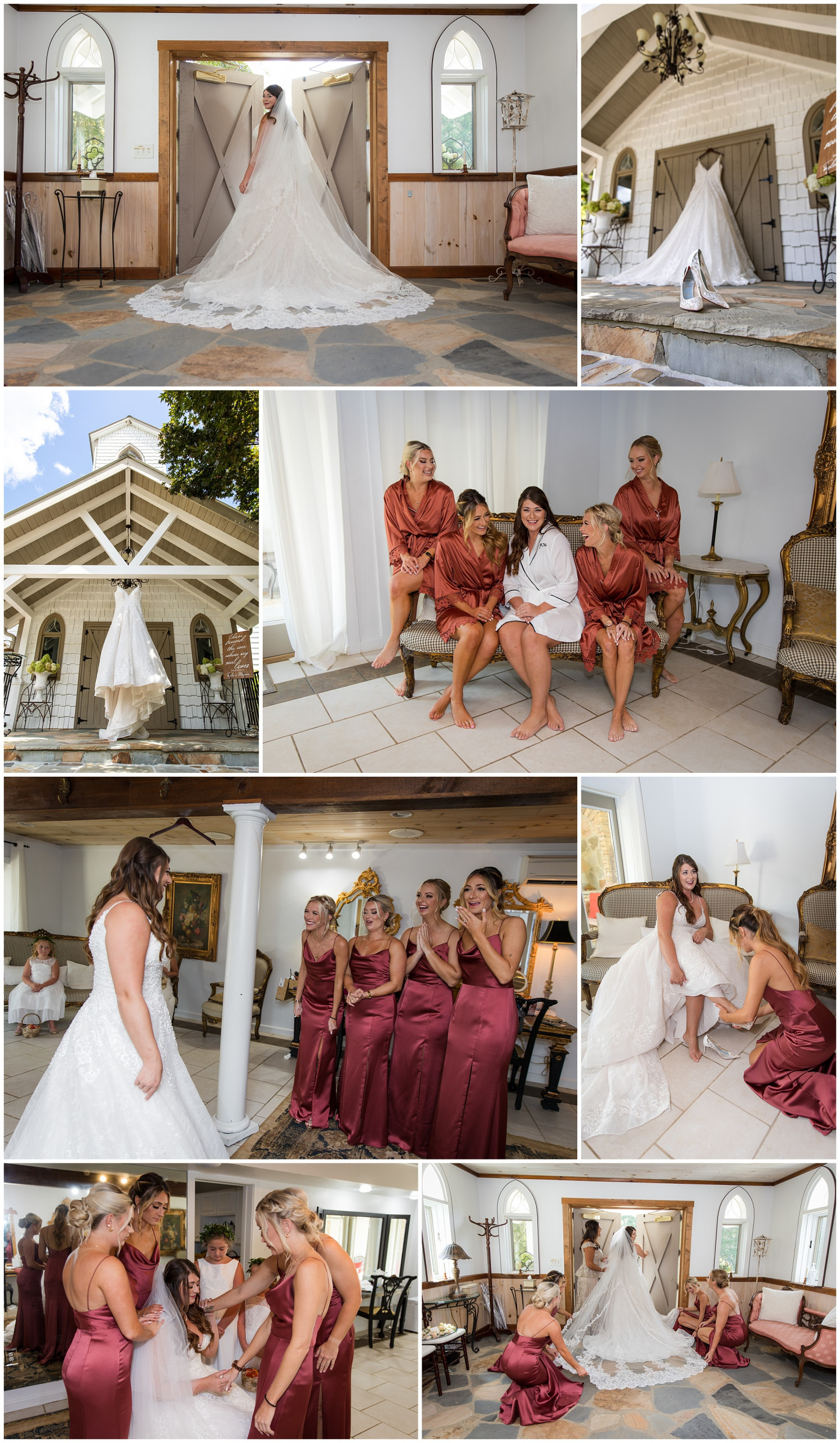 Chota Falls bridal suite photos