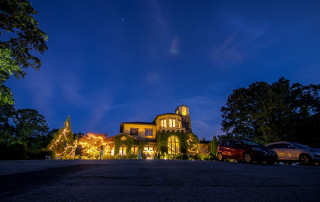 Montaluce Winery wedding venue photo at night