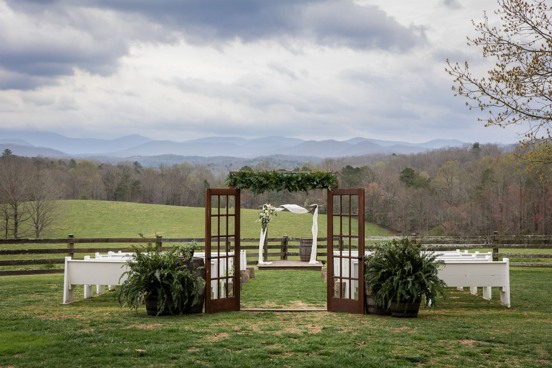 View of Summit Farm venue