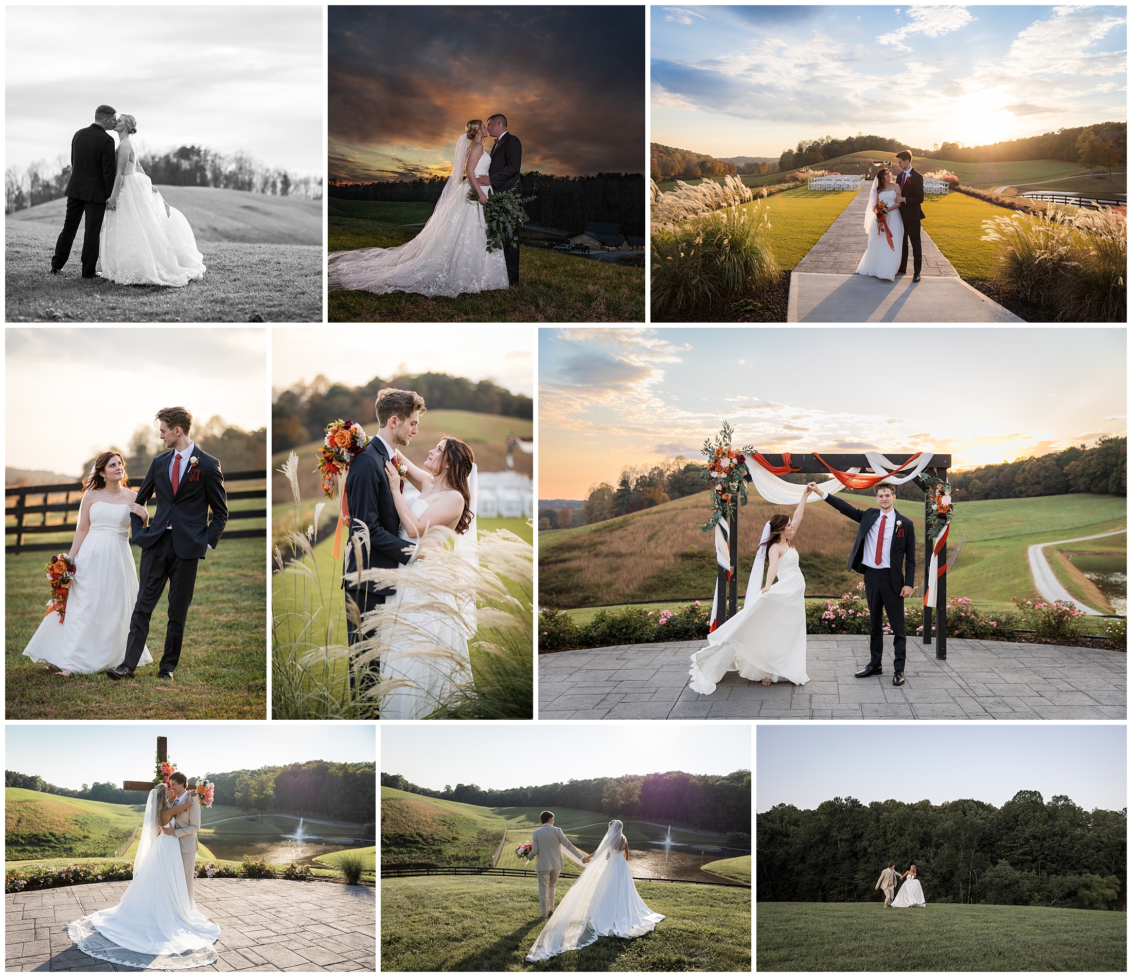 Swan Lake Overlook hilltop portraits
