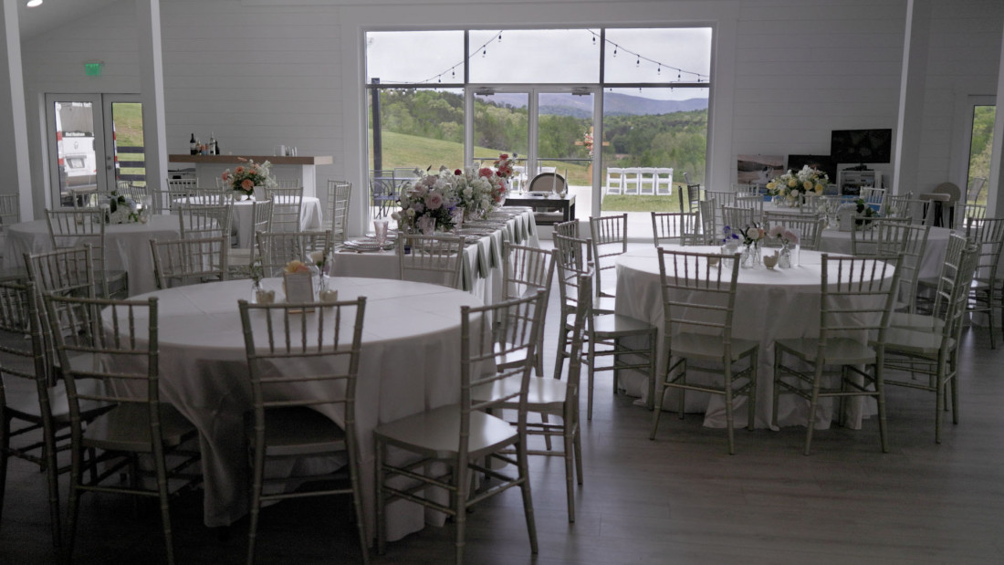 The Views at Nimblewill reception space photos