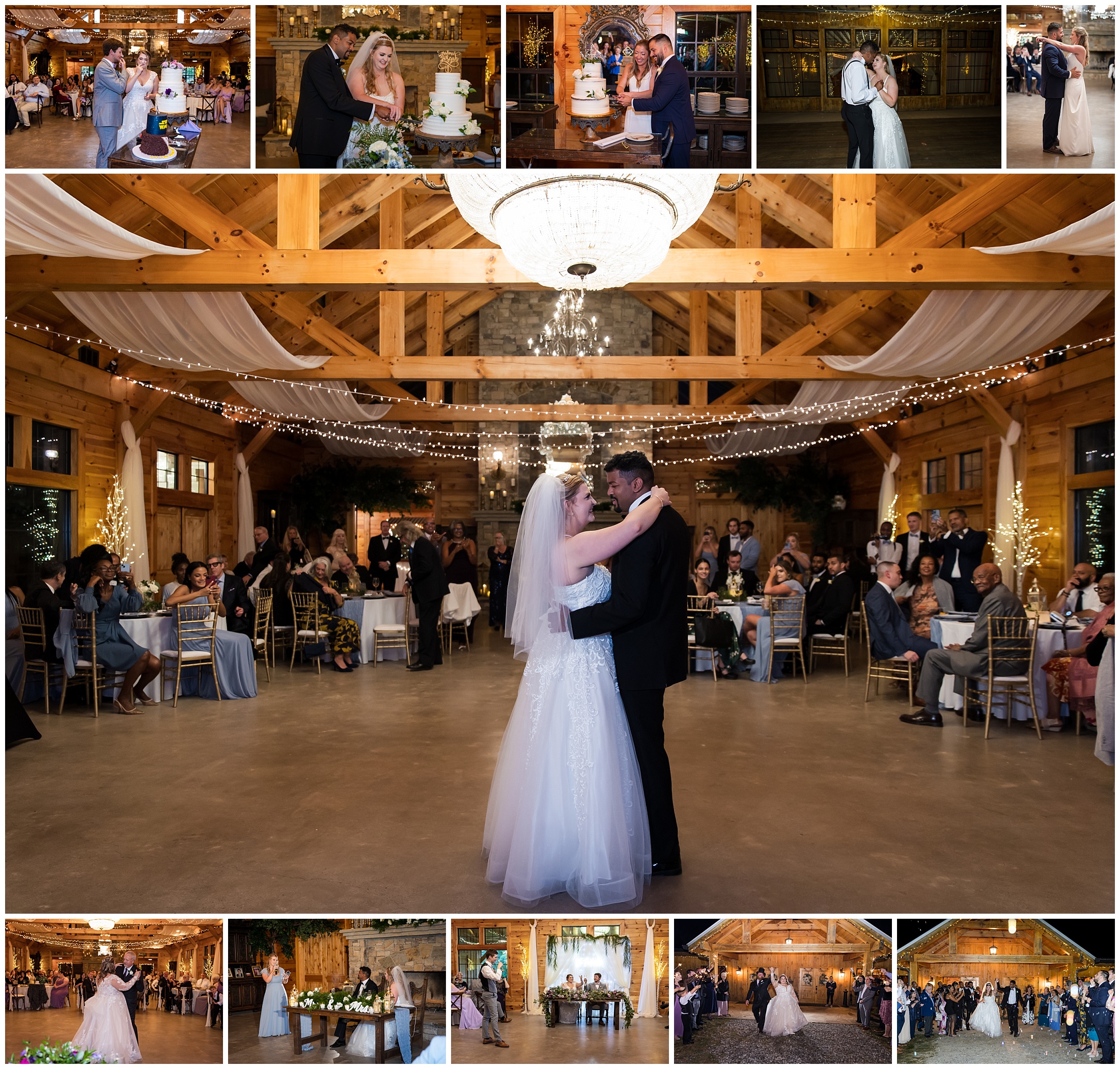 The Willows Farm wedding reception