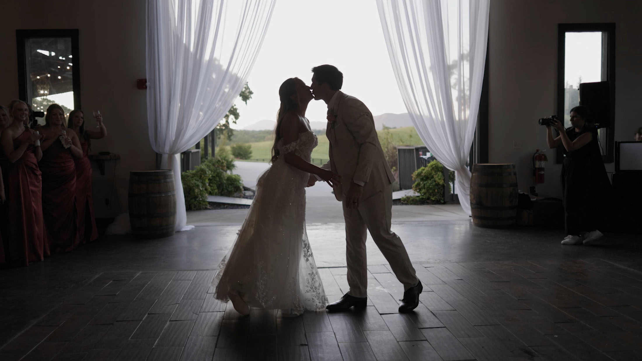 Barn Doors at White Oaks Vineyard